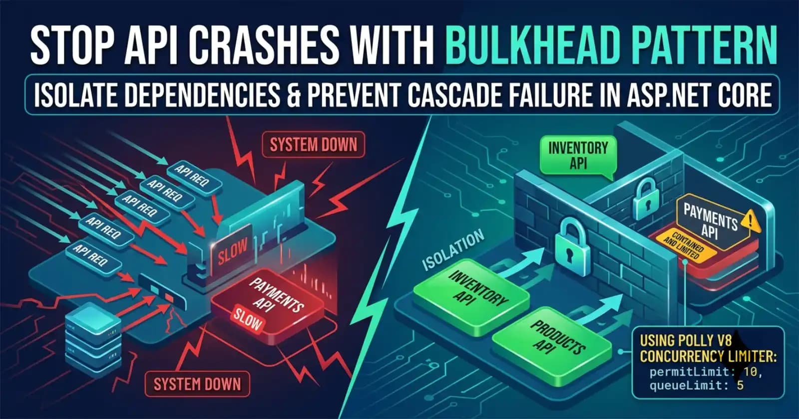The Bulkhead Pattern in ASP.NET Core: When to Use It and How