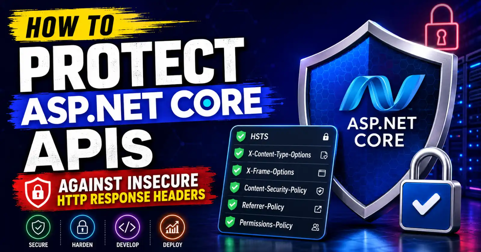 How to Protect ASP.NET Core APIs Against Insecure HTTP Response Headers