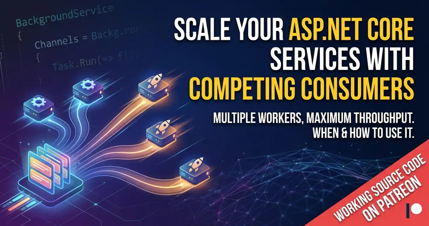 The Competing Consumers Pattern in ASP.NET Core: When to Use It and How
