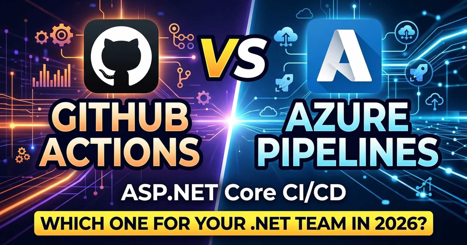 GitHub Actions vs Azure Pipelines for ASP.NET Core: Which CI/CD Platform Should Your .NET Team Use in 2026?