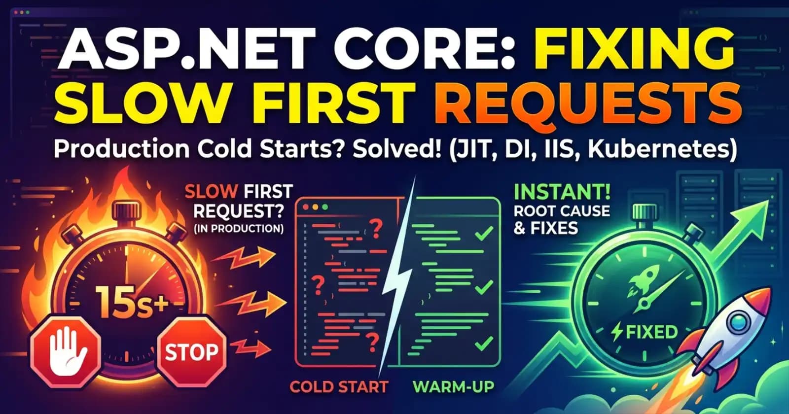 ASP.NET Core Slow First Request in Production: Root Cause and Fix
