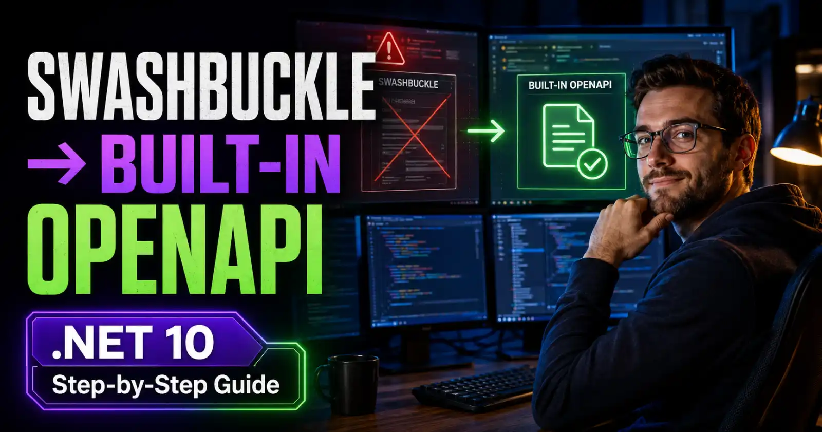 Migrating from Swashbuckle to Built-In OpenAPI in .NET 10: A Step-by-Step Guide