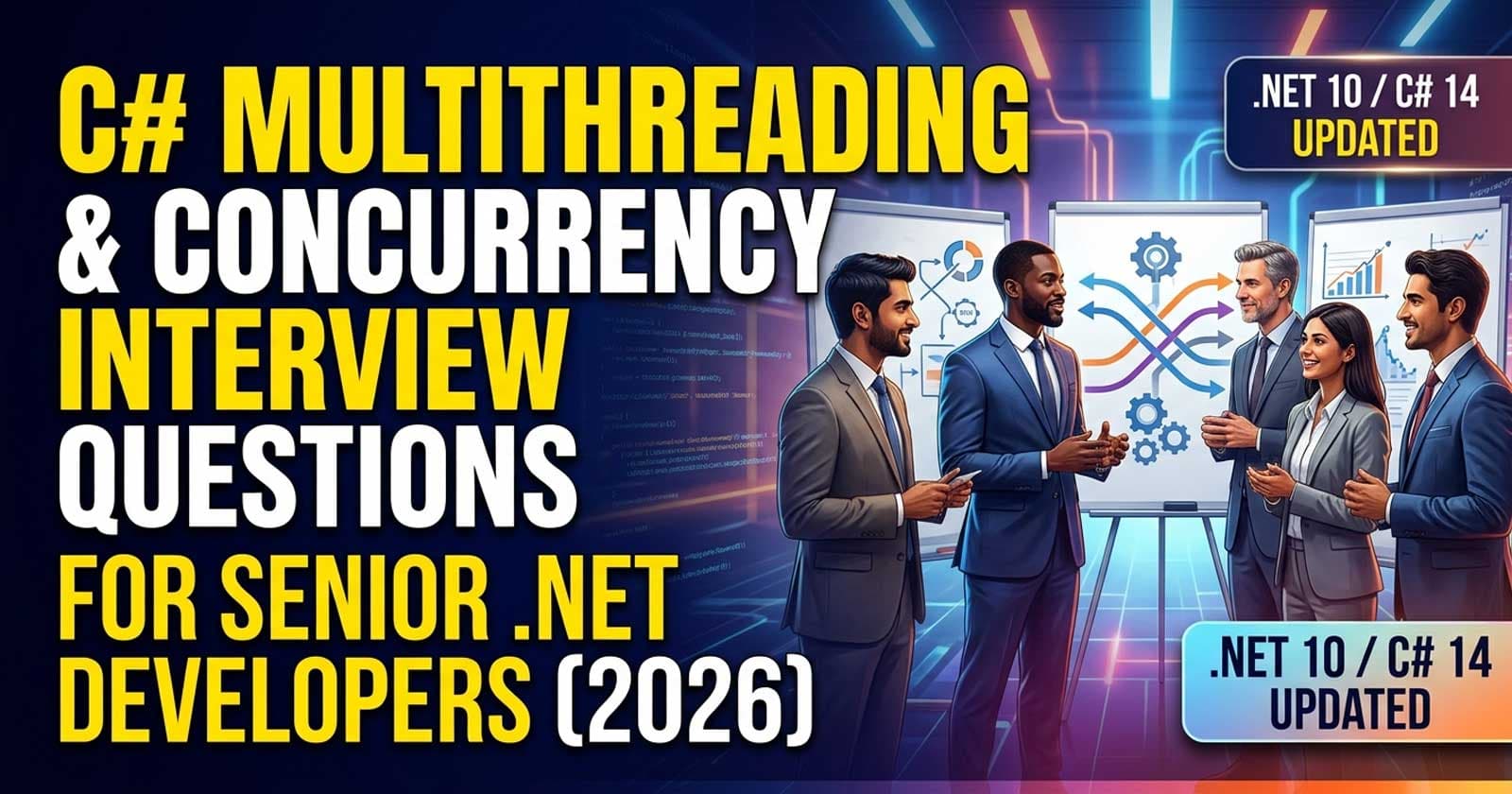C# Multithreading and Concurrency Interview Questions for Senior .NET Developers (2026)