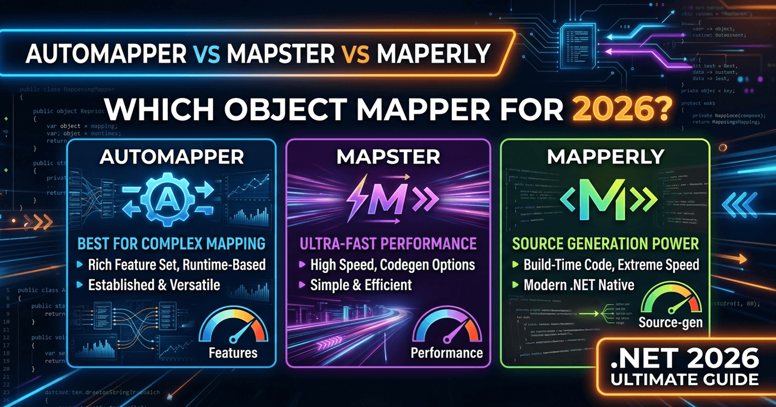 AutoMapper vs Mapster vs Mapperly in .NET: Which Object Mapper Should Your Team Use in 2026?