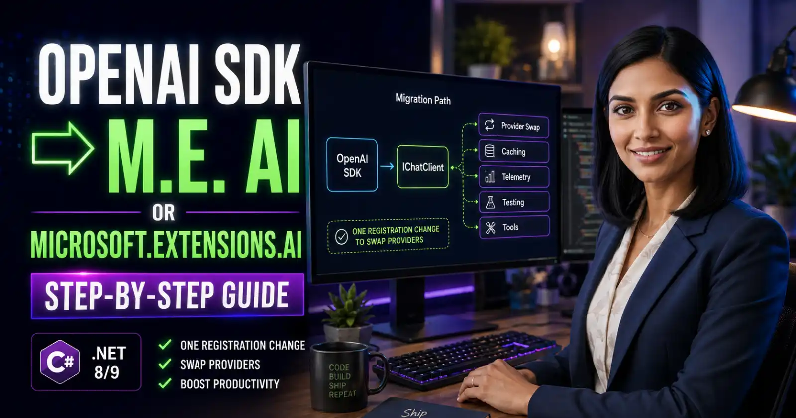 Migrating from the OpenAI SDK to Microsoft.Extensions.AI in .NET: A Step-by-Step Guide