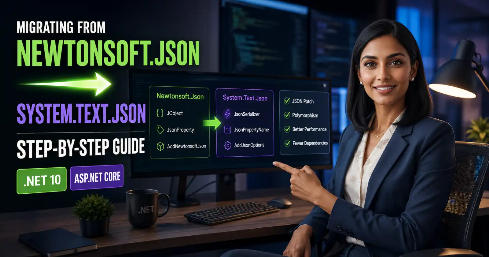 Migrating from Newtonsoft.Json to System.Text.Json in ASP.NET Core: A Step-by-Step Guide