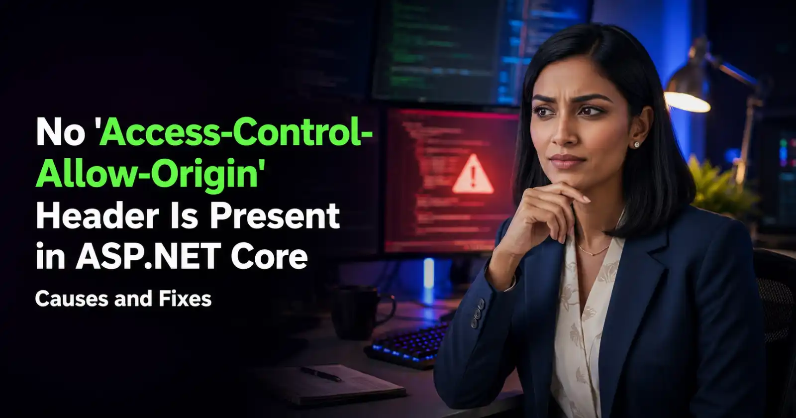 No 'Access-Control-Allow-Origin' Header Is Present in ASP.NET Core: Causes and Fixes