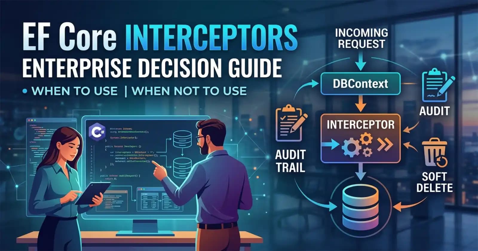EF Core Interceptors in ASP.NET Core: Enterprise Decision Guide