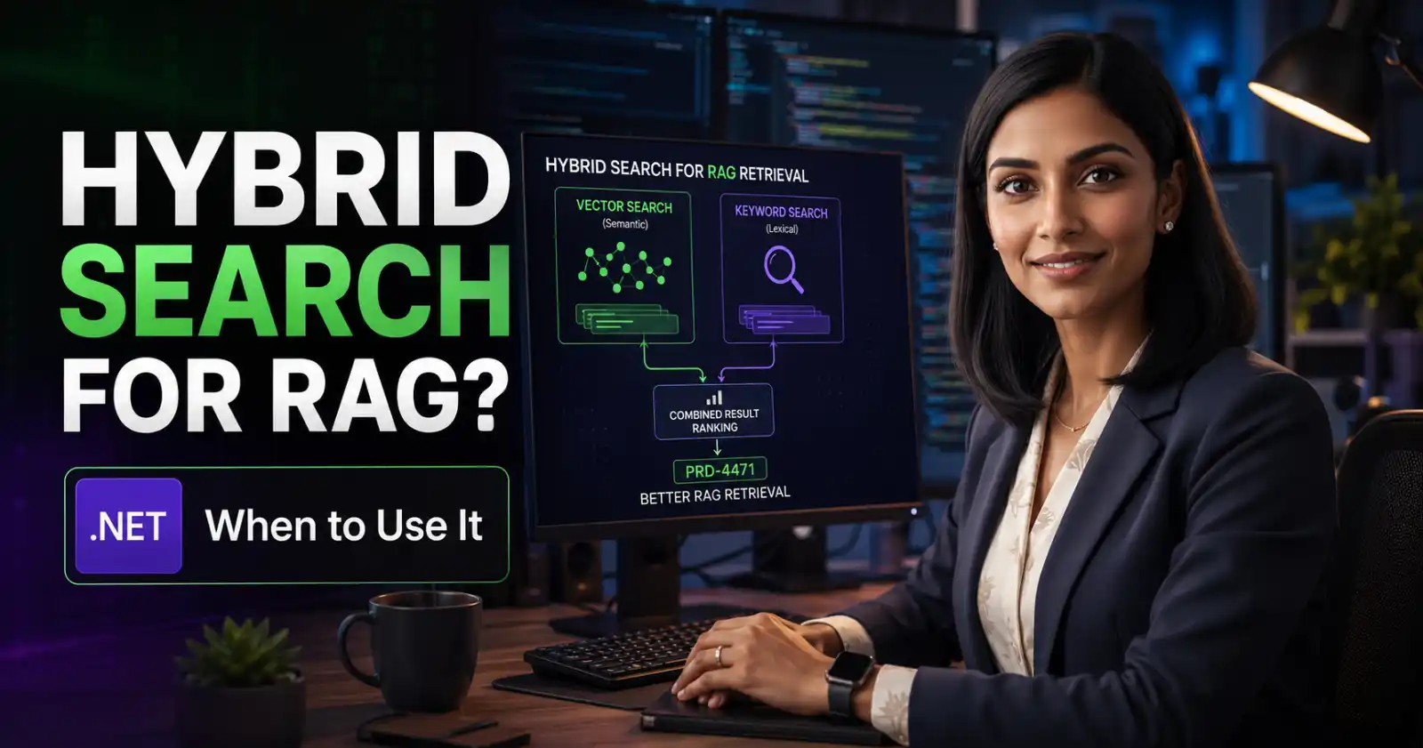 Hybrid Search in .NET: When to Use It and How for Better RAG Retrieval