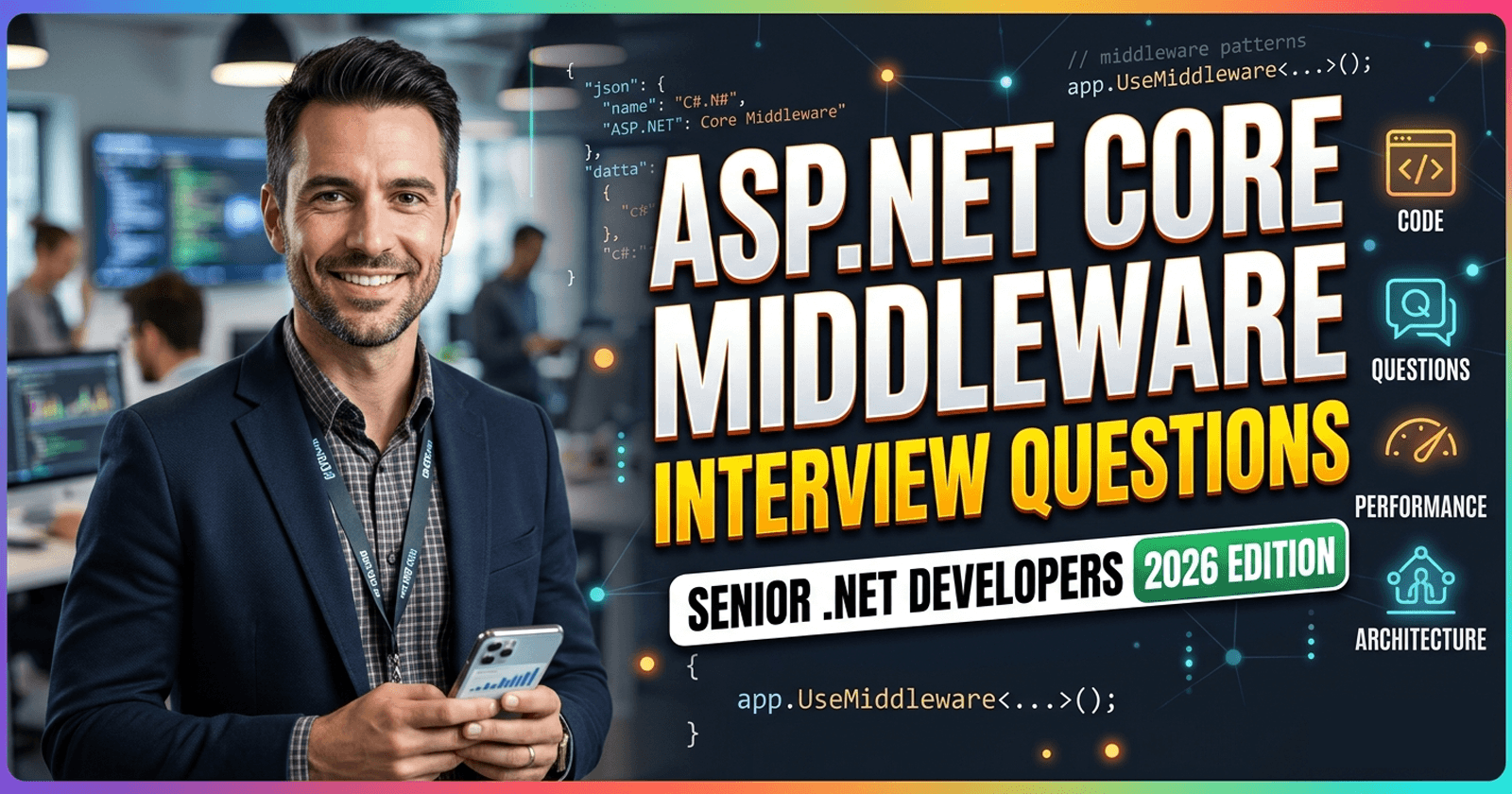 ASP.NET Core Middleware Interview Questions for Senior .NET Developers (2026)
