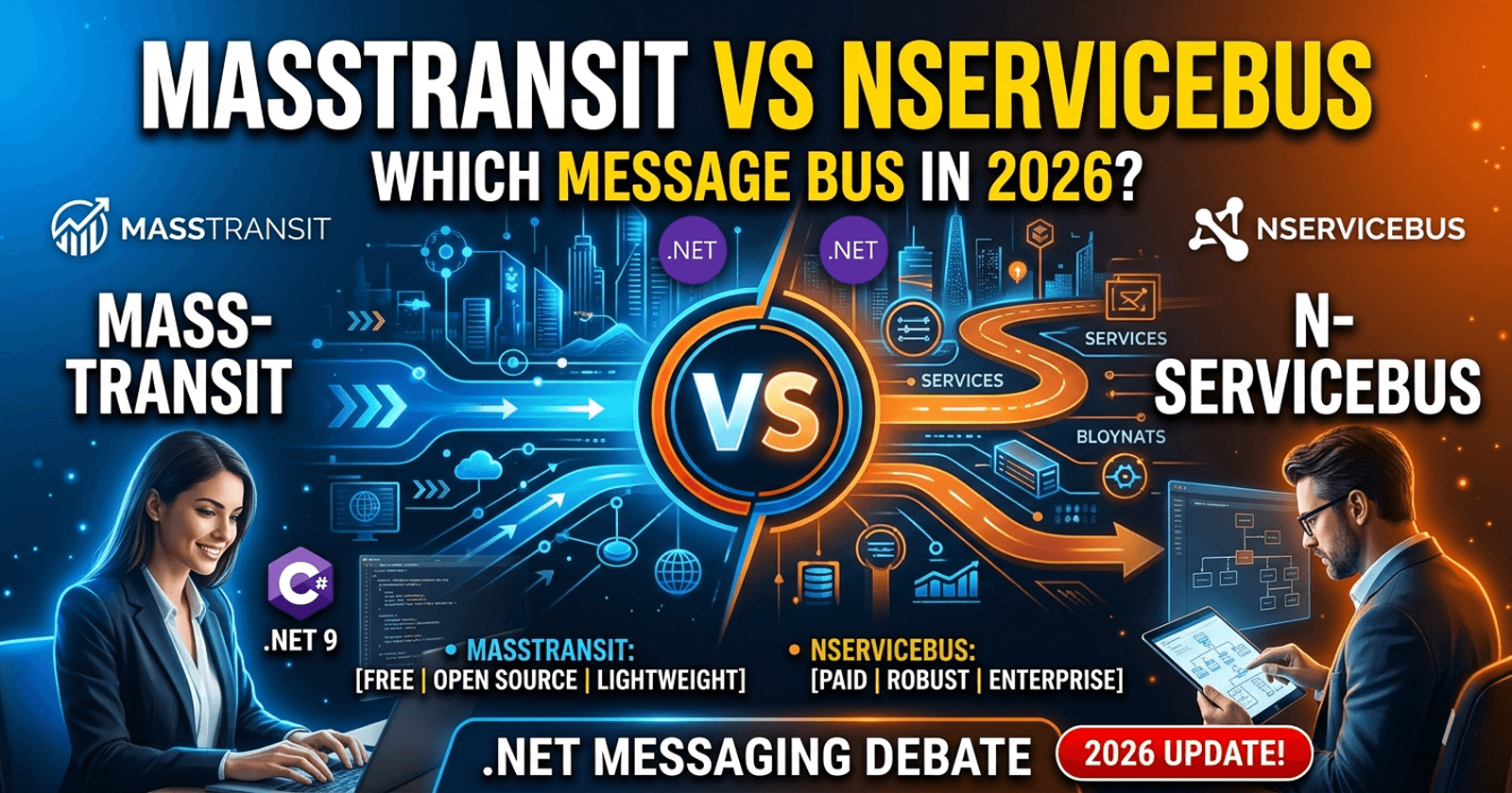 MassTransit vs NServiceBus in .NET: Which Message Bus Should Your Team Use in 2026?
