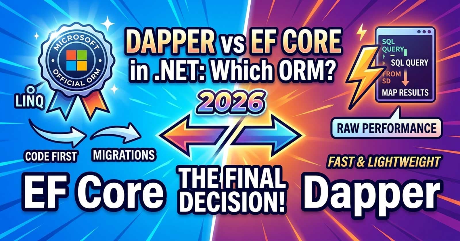 Dapper vs EF Core in .NET: Which ORM Should Your Team Use in 2026?