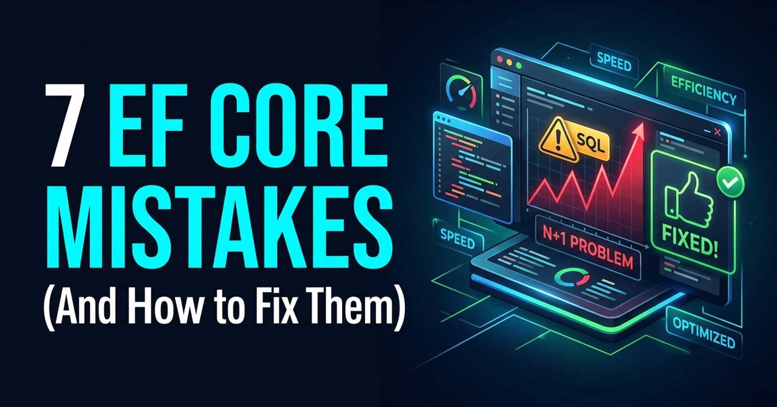 7 Common EF Core Mistakes in ASP.NET Core (And How to Fix Them)