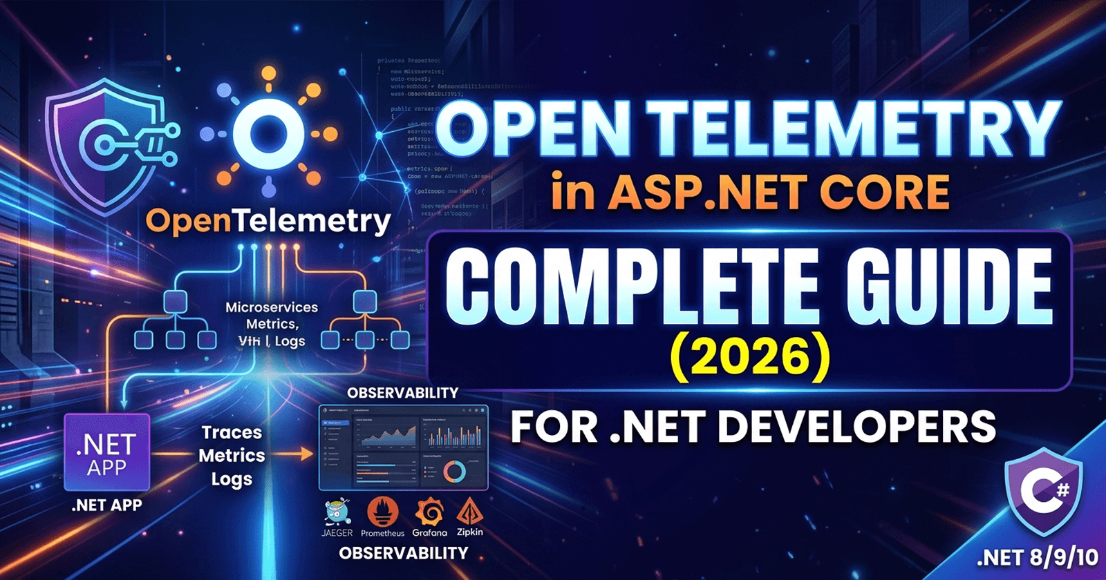 OpenTelemetry in ASP.NET Core: A Complete Guide for .NET Developers (2026)