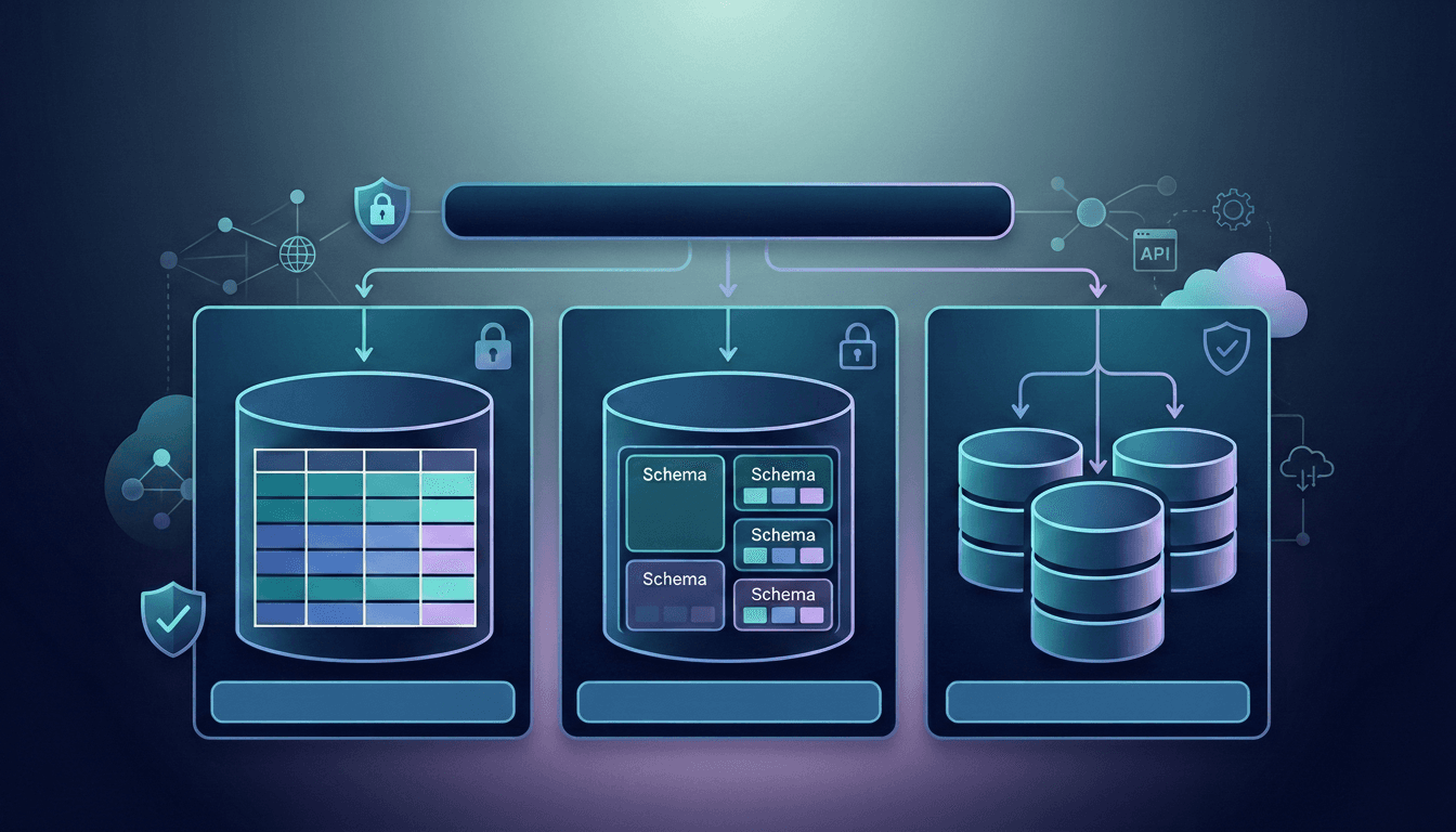 Multi-Tenant Data Isolation in ASP.NET Core: Row-Level vs Schema vs Database-per-Tenant