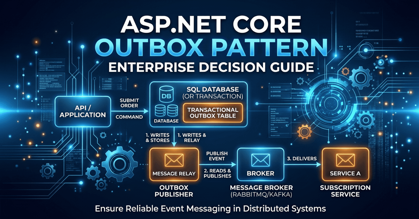 ASP.NET Core Outbox Pattern: Enterprise Decision Guide