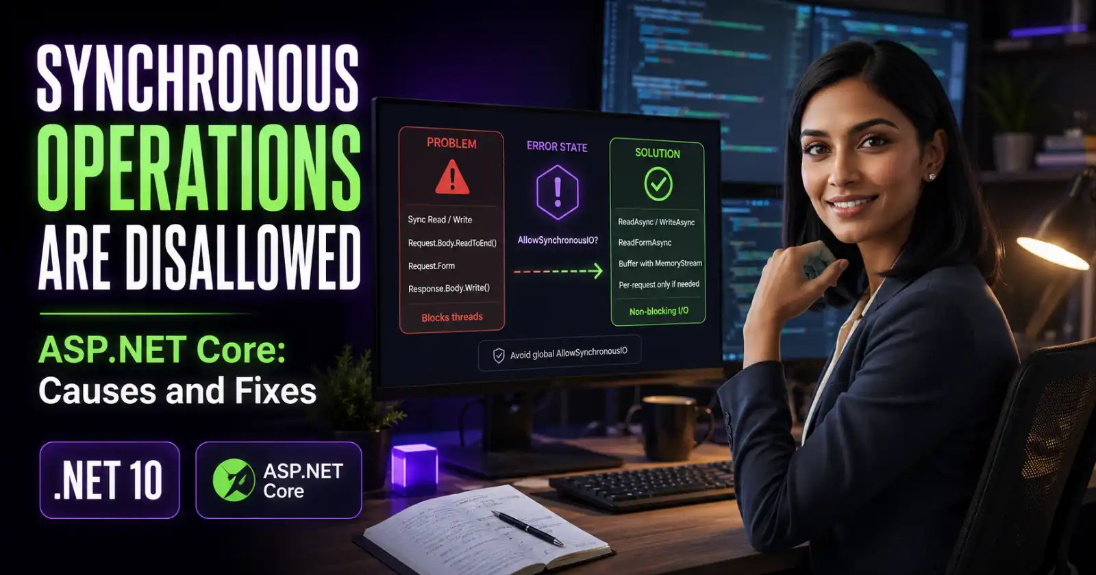 Synchronous Operations Are Disallowed in ASP.NET Core: Causes and Fixes