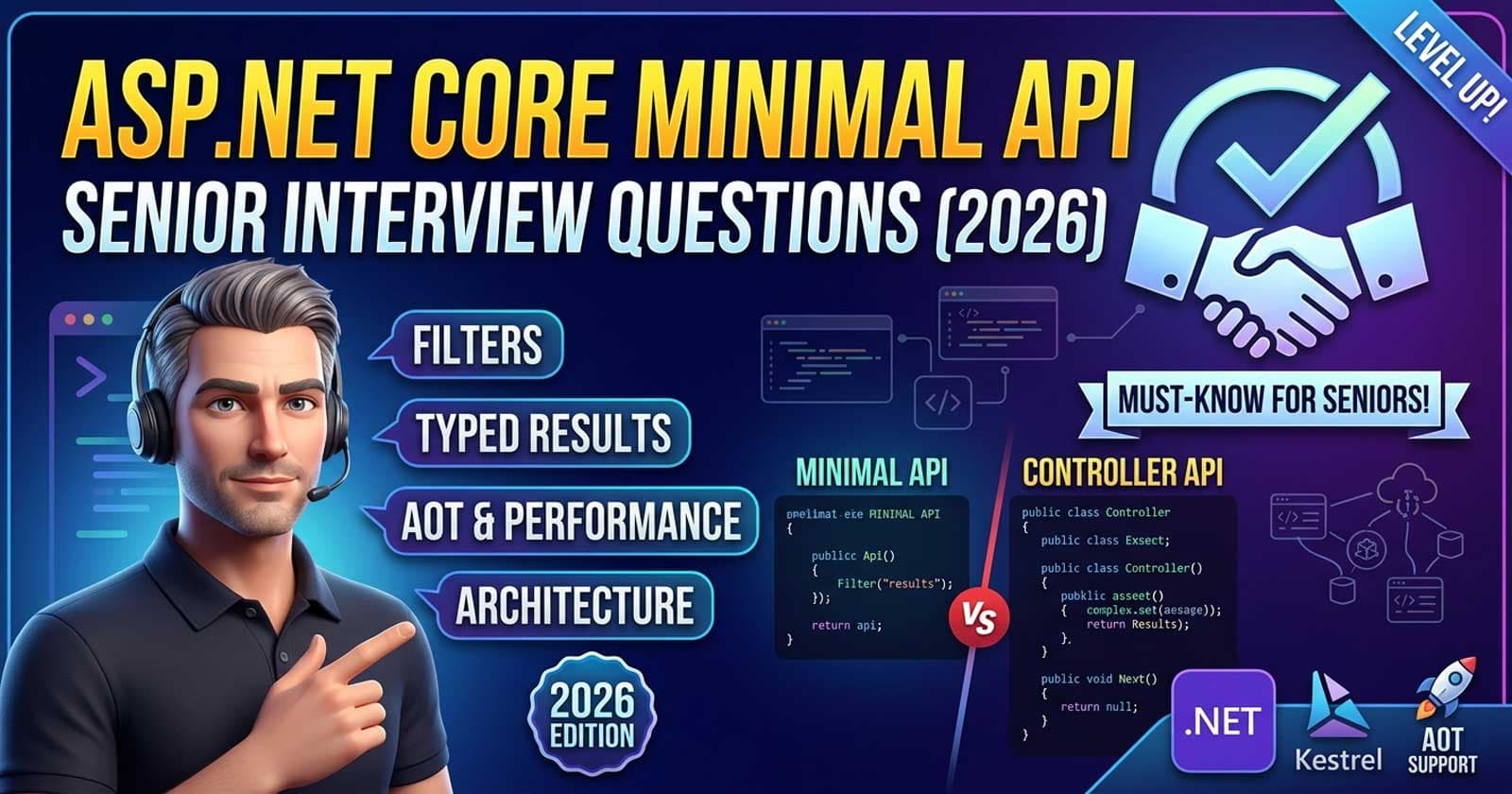 ASP.NET Core Minimal API Interview Questions for Senior .NET Developers (2026)