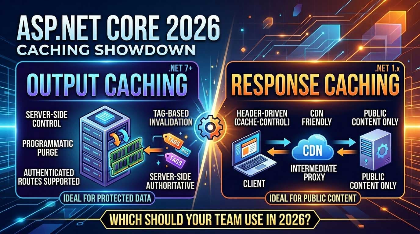 Output Caching vs Response Caching in ASP.NET Core: Which Should Your Team Use in 2026?