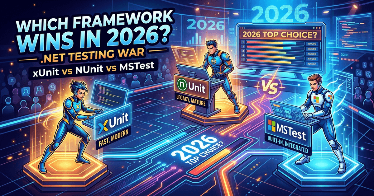 xUnit vs NUnit vs MSTest in .NET: 2026 Comparison